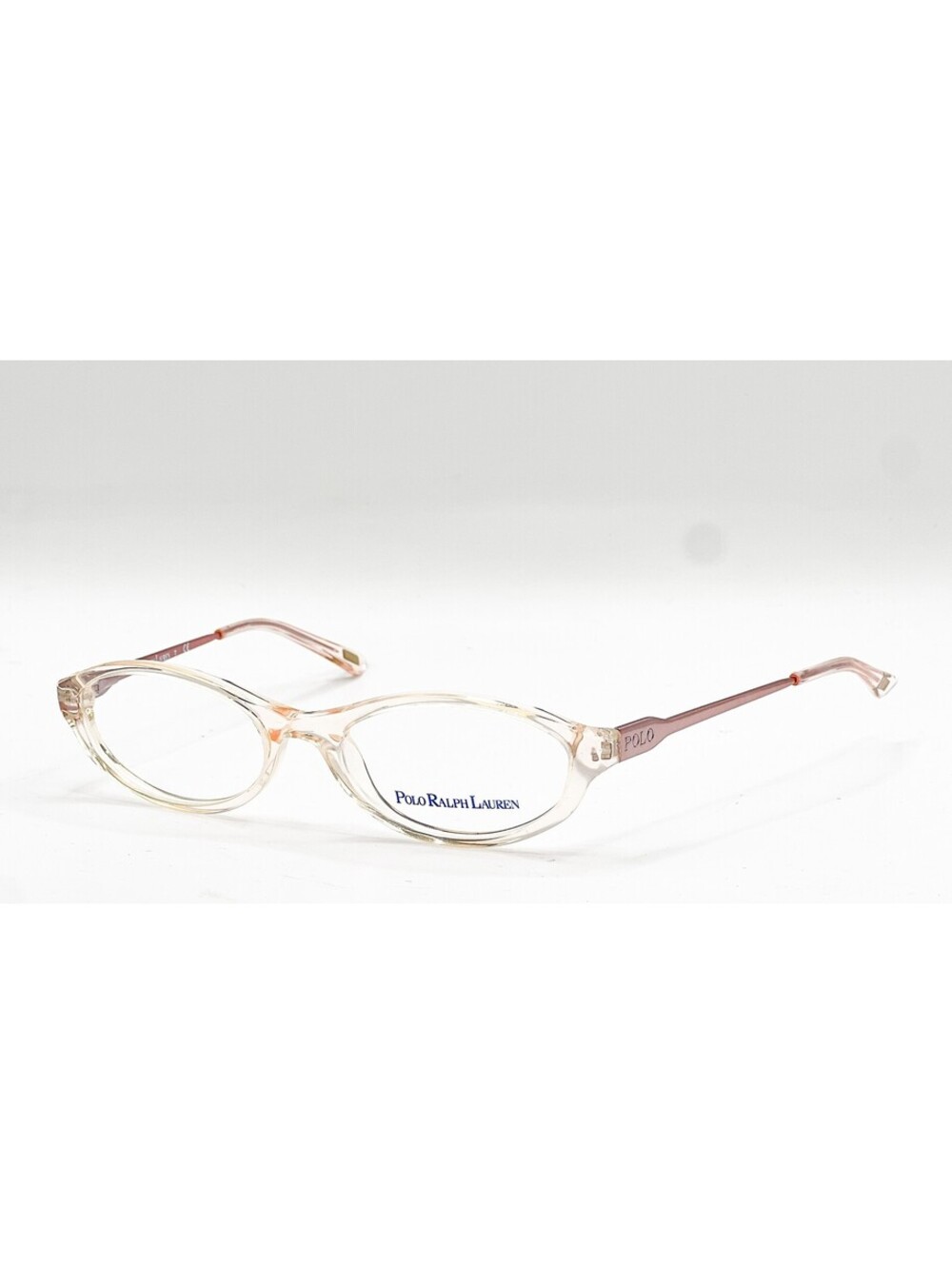 Ralph Lauren 8515 1015 Transparent Pink Authentic Eyeglasses 47-16-125